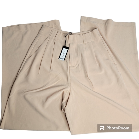 Romeo & Juliet | NWT S Wide Leg Khaki Trousers - Picture 5 of 7